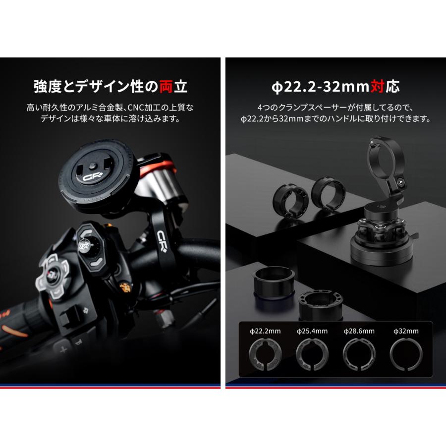 GRxplore(ジーアール・エクスプロア) バイク 電子機器 スマートフォン