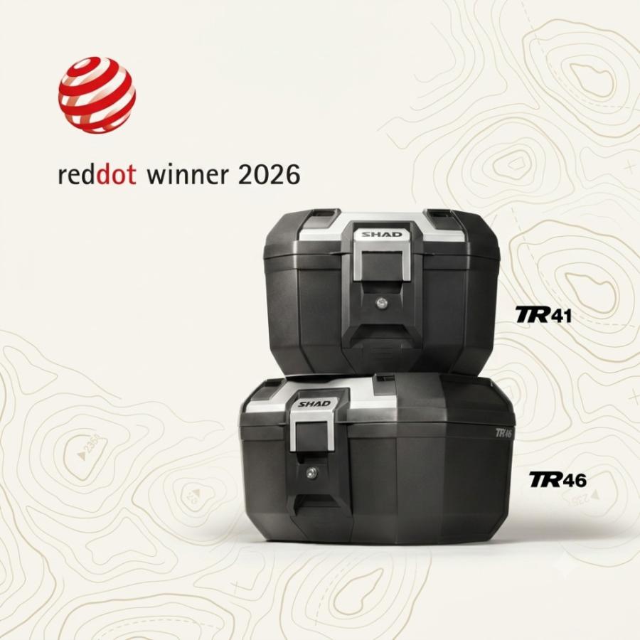 SHAD(シャッド) バイク TR46 TERRA トップケース 46L アルミパネル