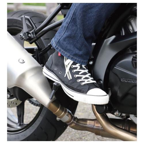 ROUGH&ROAD RR5829 ラフエアスルーRDスニーカー グレー 23.0cm