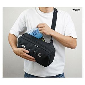ROUGH\u0026ROAD RR9409 S-ワンショルダー ブラック RR9409BK バイク ショルダーバッグの画像