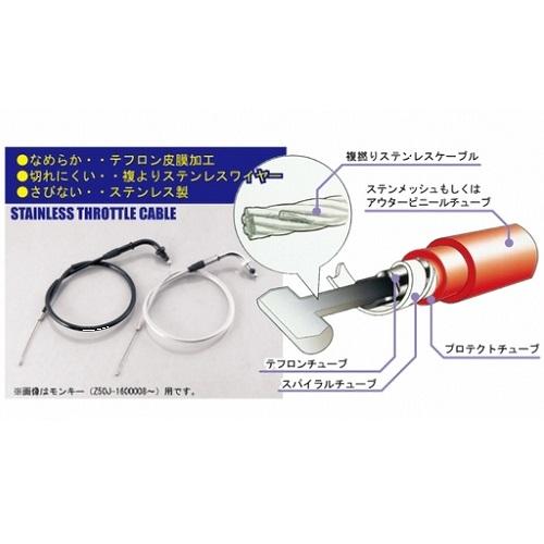 KITACO スロットルサブケーブル 905-1011000 バイク スロットル