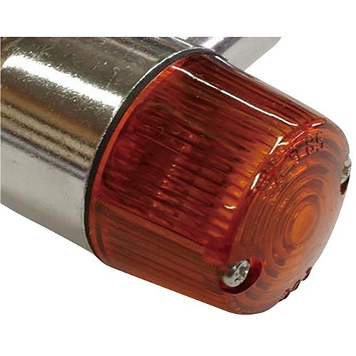 CGC 160/180/190マル レンズ アンバー 2枚入 21360 バイク ウインカー
