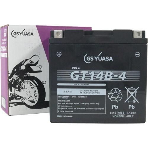 GS YUASA GT14B-4 VRLAバッテリー GSユアサ GT14B-4 VRLA(制御弁式)バッテリー バイク 密閉型MF