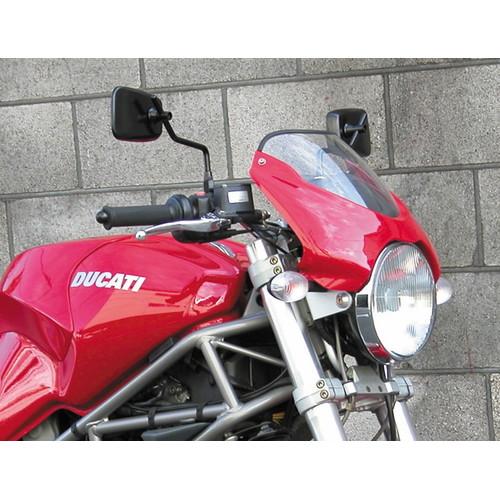 KIJIMA(キジマ) HDC-07002 イモラタイプミラー ブラック バイク