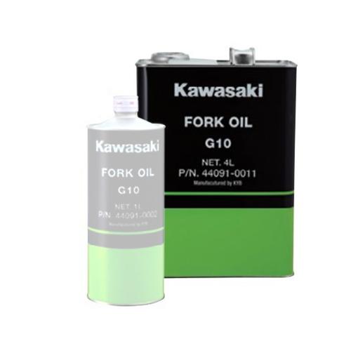 KAWASAKI(カワサキ) バイク フォークオイル カワサキ フォークオイル G10 4L  部分合成油 J5002-0003-4、J44091-0011