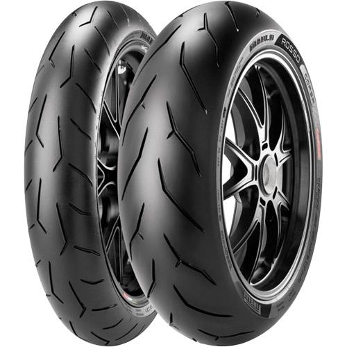 PIRELLI(ピレリ) DIABLO ROSSO CORSA 120/70ZR17 58W TL フロント 1734600 バイク タイヤ ...