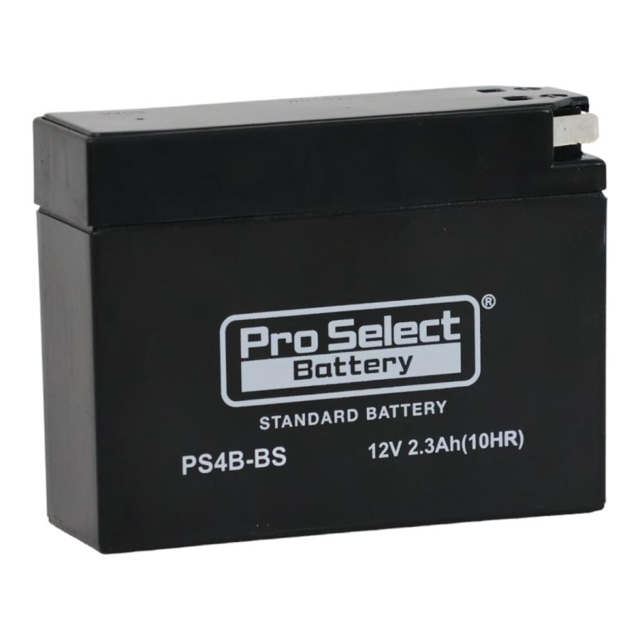 ProSelect(プロセレクト) バイク PS4B-BS スタンダードバッテリー(YT4B-BS、GT4B-5 互換)(液入充電済) PSB003 密閉型MFバッテリー｜partsdirect｜02