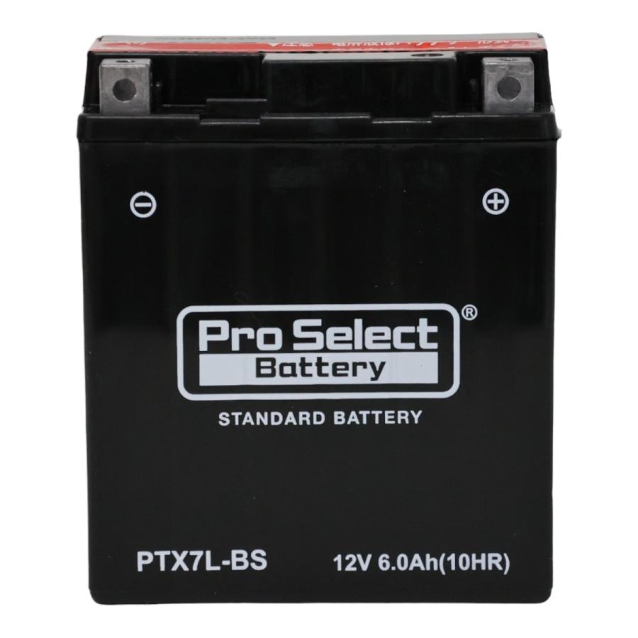 ProSelect(プロセレクト) バイク PTX7L-BS スタンダードバッテリー(YTX7L-BS 互換) 液別 PSB006 密閉型MFバッテリー｜partsdirect｜04
