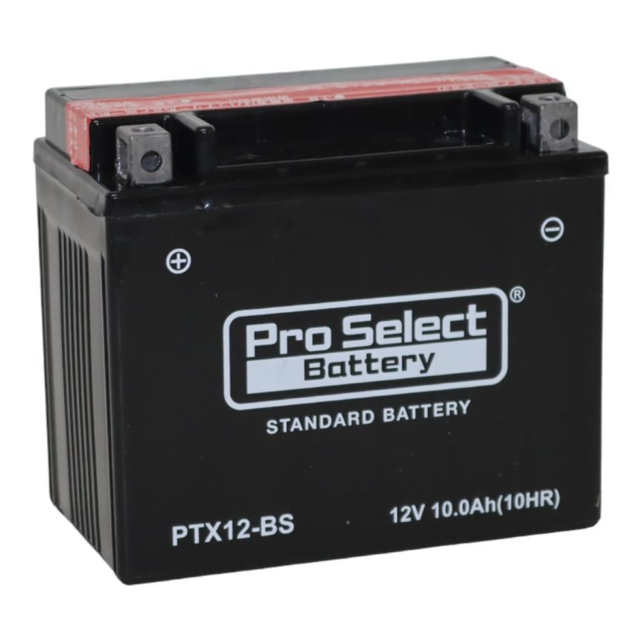 ProSelect(プロセレクト) バイク PTX12-BS スタンダードバッテリー(YTX12-BS 互換) PSB008 液別 密閉型MFバッテリー｜partsdirect｜03