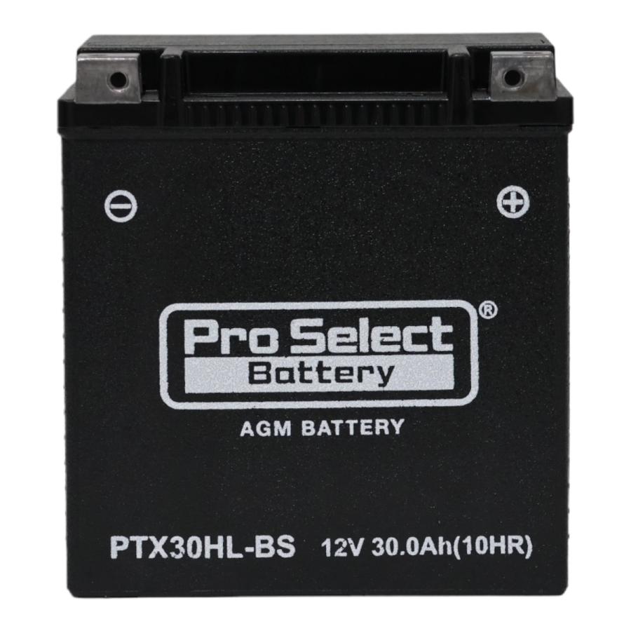 ProSelect バイク バッテリー PTX30HL-BS ハーレー専用AGMバッテリー
