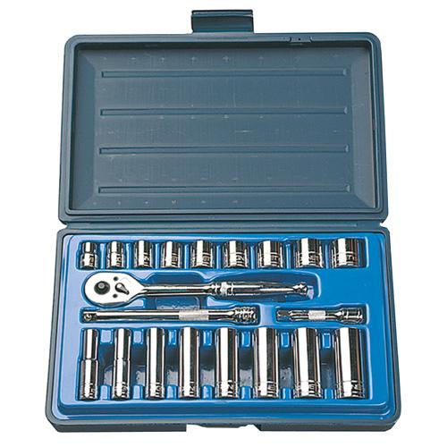 SIGNET(シグネット) 9.5sq.(3/8DR) ソケットレンチセット インチ 20PC