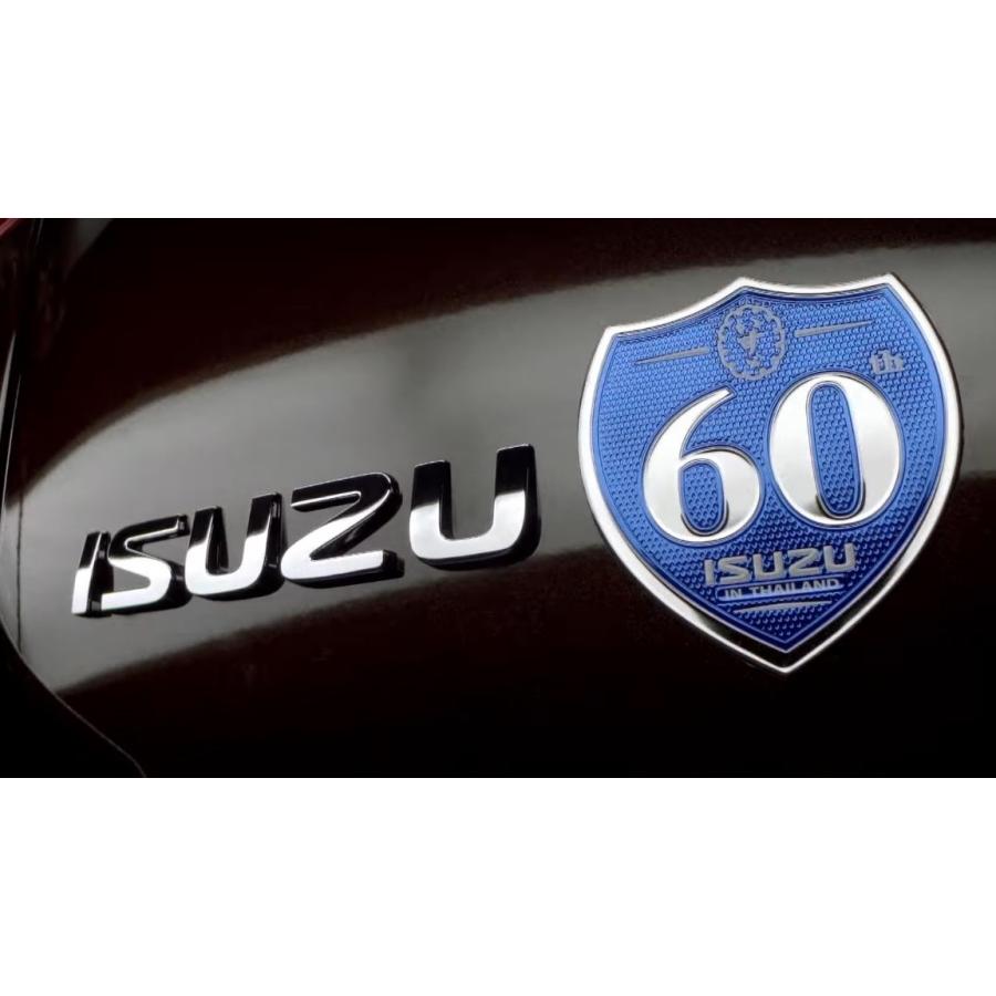 イスズ 純正 60th Anniversary エンブレム 60周年 いすゞ Isuzu 海外 純正 輸出仕様 Isuzu Genuine Parts クリックポスト送付 Pd パーツダイナミクス 通販 Yahoo ショッピング