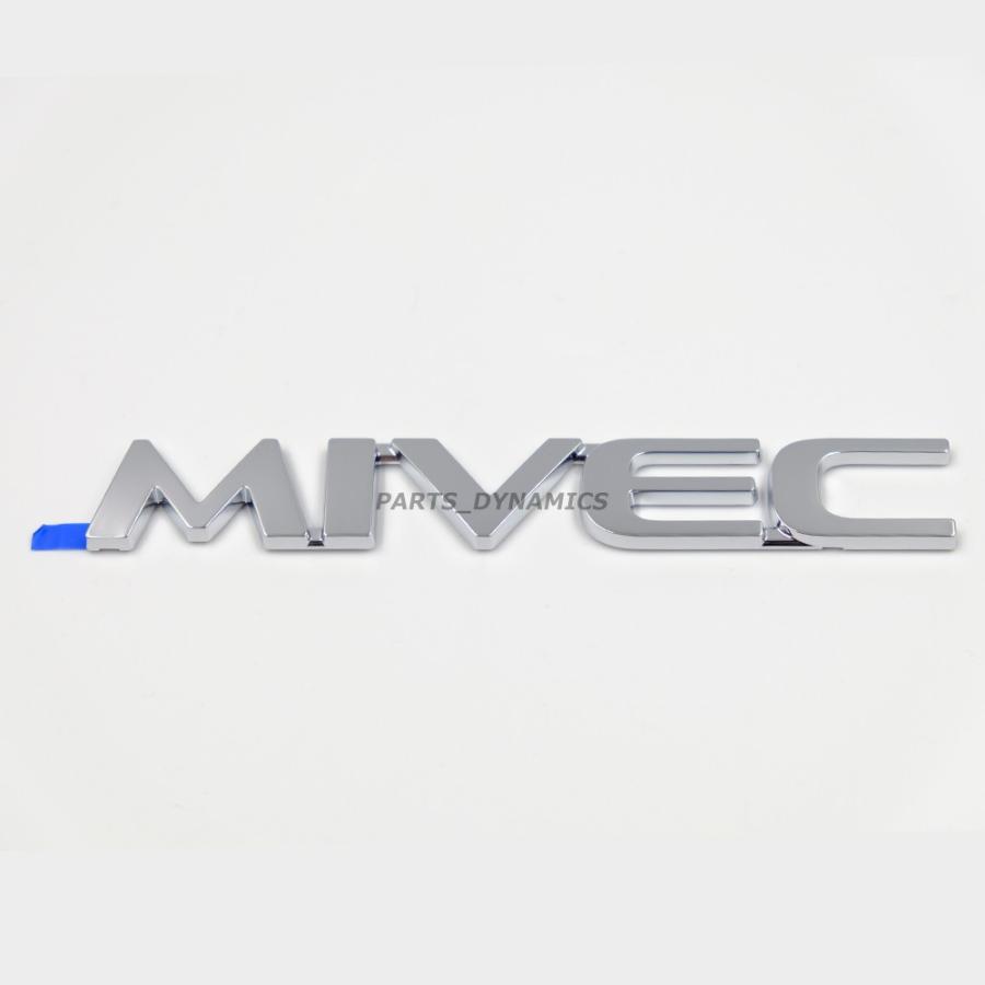 三菱（MITSUBISHI） 海外 純正 MIVEC エンブレム 輸出仕様 MITSUBISHI