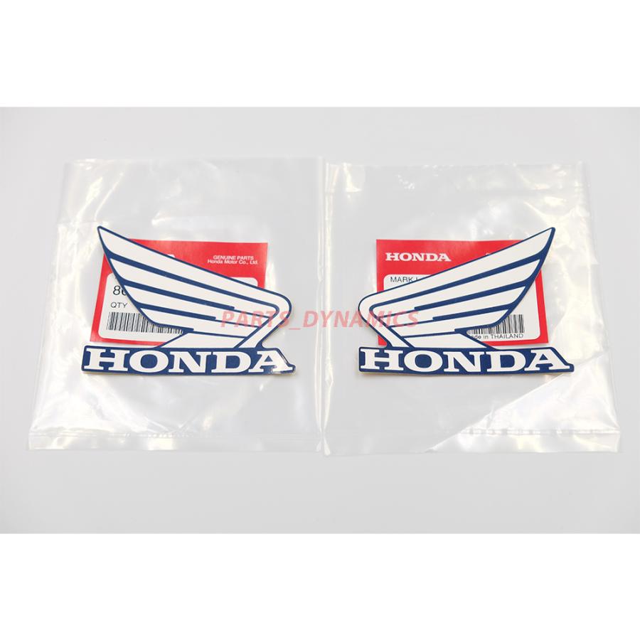 送料込み☆ホンダ　ウイングマーク　看板 ホンダ（HONDA） ホンダ純正 ウイングマーク ステッカー 左右セット