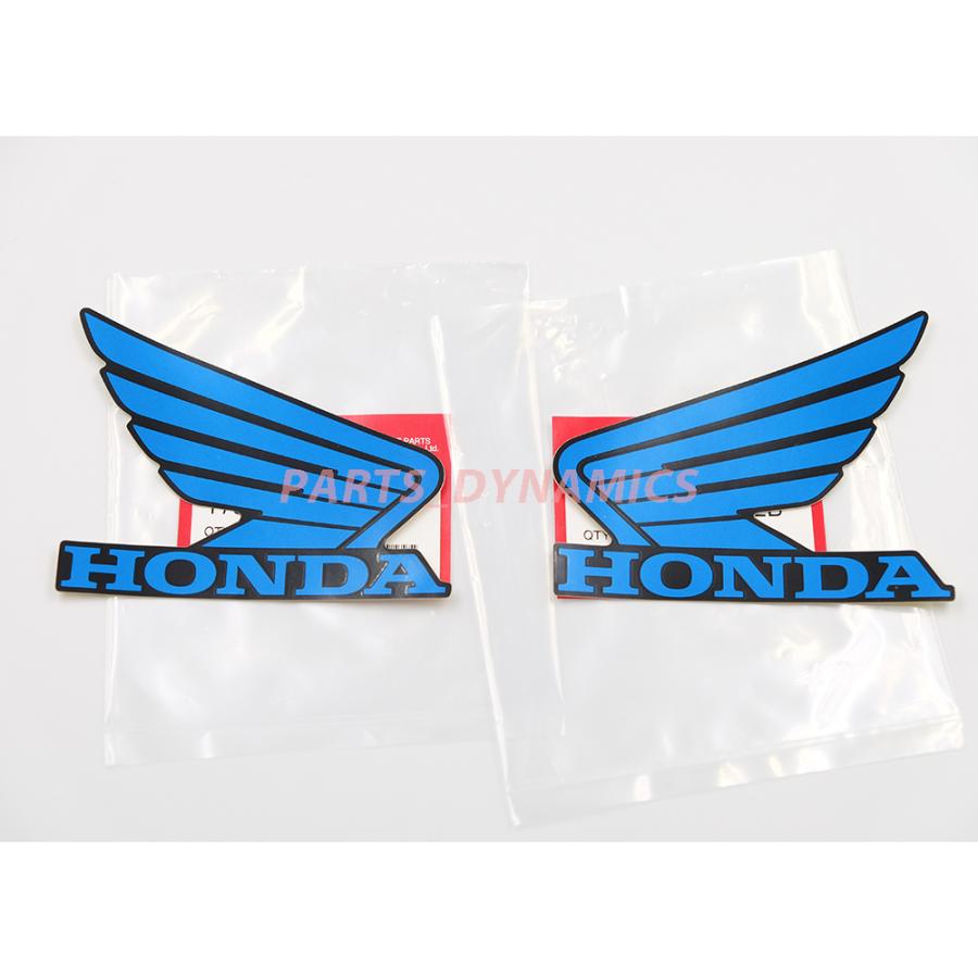 ホンダ純正 ウイングマーク ステッカーセット Wing Mark Sticker HONDA GENUINE PARTS クリックポスト送付｜partsdynamics