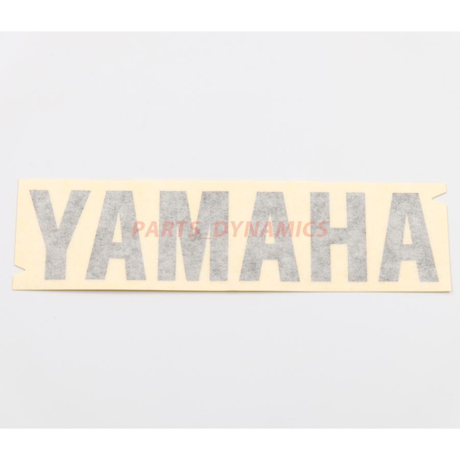 ヤマハ純正 YAMAHAステッカー 縦 2.7cm x 横 12cm YAMAHA GENUINE