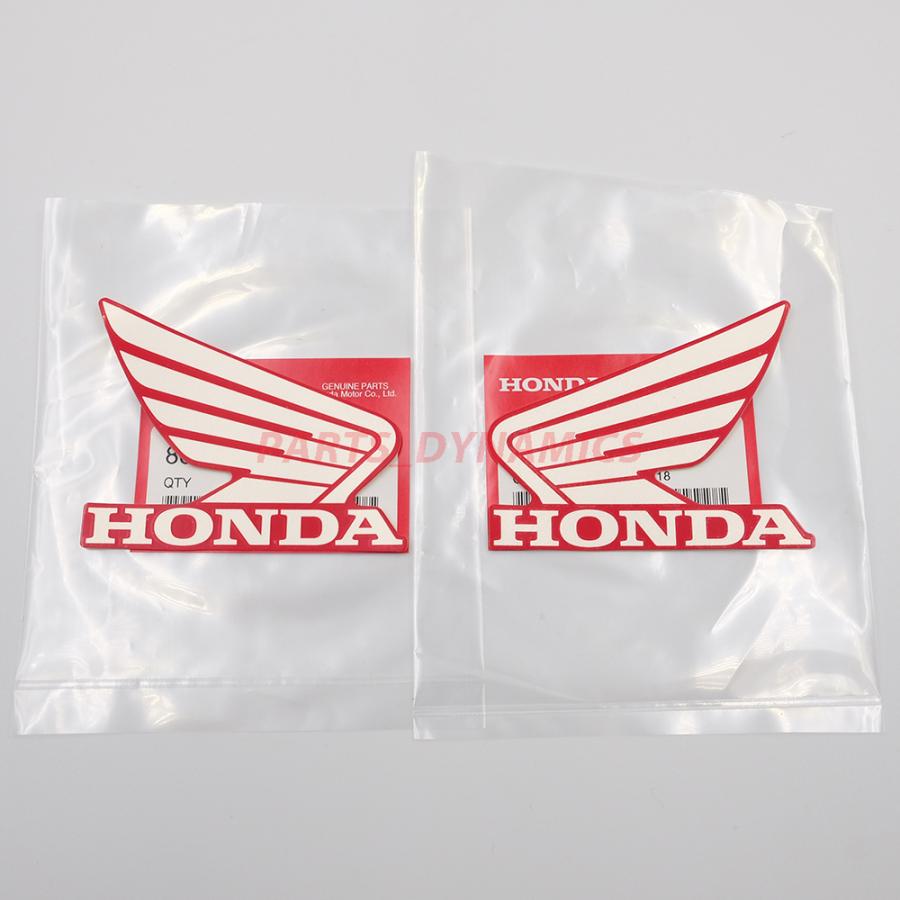 JAAウイングマーク本物 ホンダ（HONDA） ホンダ純正 ウイングマーク ステッカー 左右セット