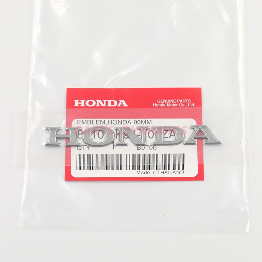 ホンダ（HONDA） ホンダ純正 エンブレム シルバー 1.1cm x 9cm HONDA 
