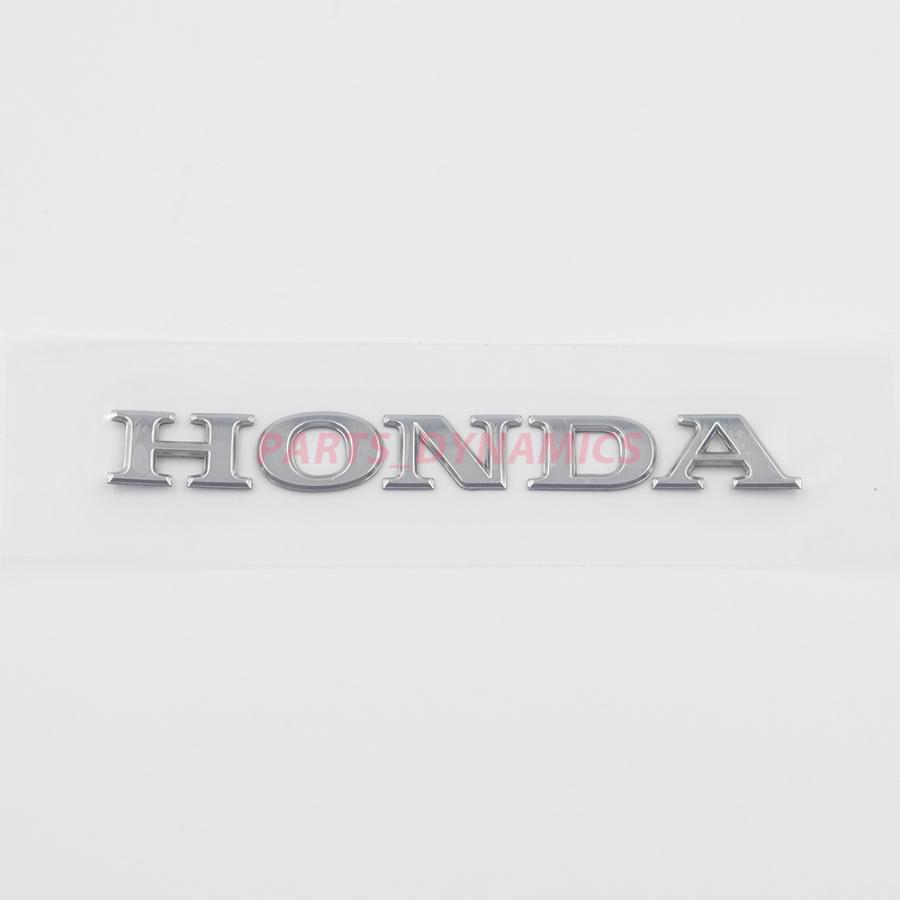 ホンダ ホンダ純正 HONDA エンブレム シルバー 1.1cm x 9cm GENUINE 