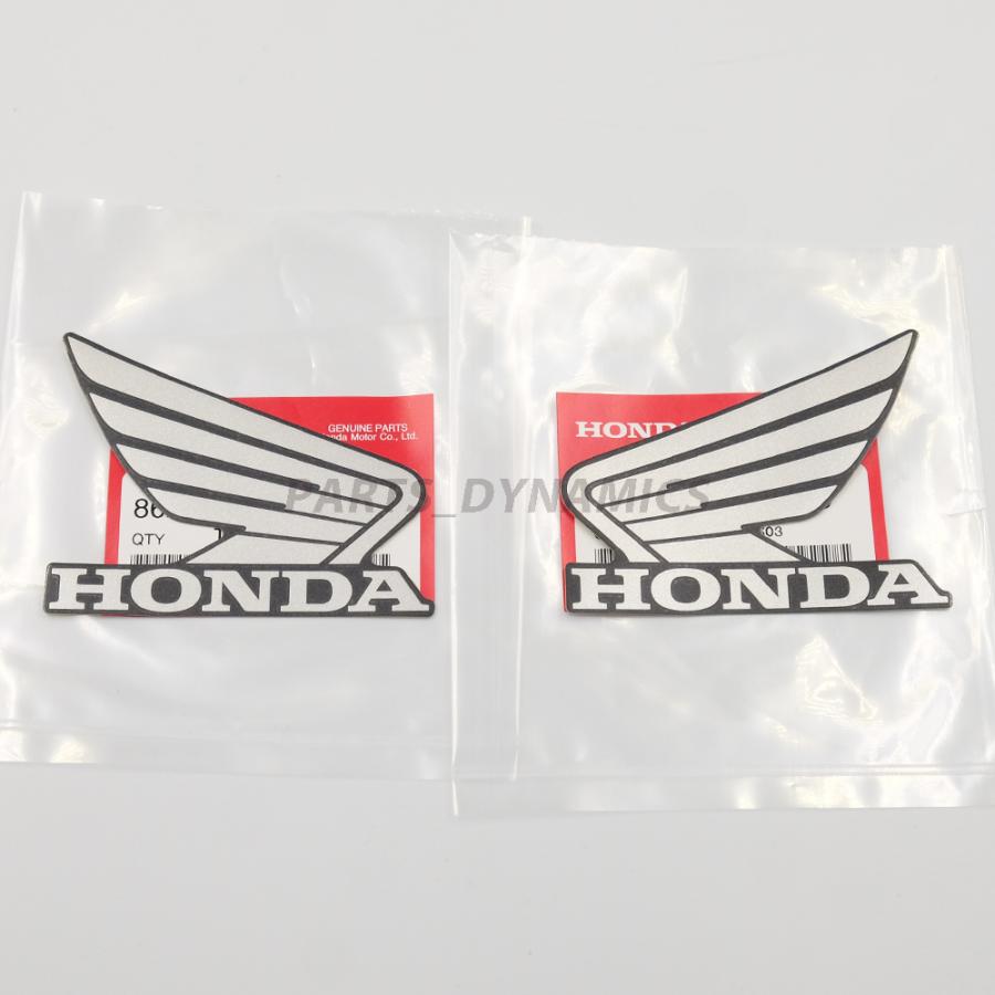 送料込み☆ホンダ　ウイングマーク　看板 ホンダ（HONDA） ホンダ純正 ウイングマーク ステッカー 左右セット