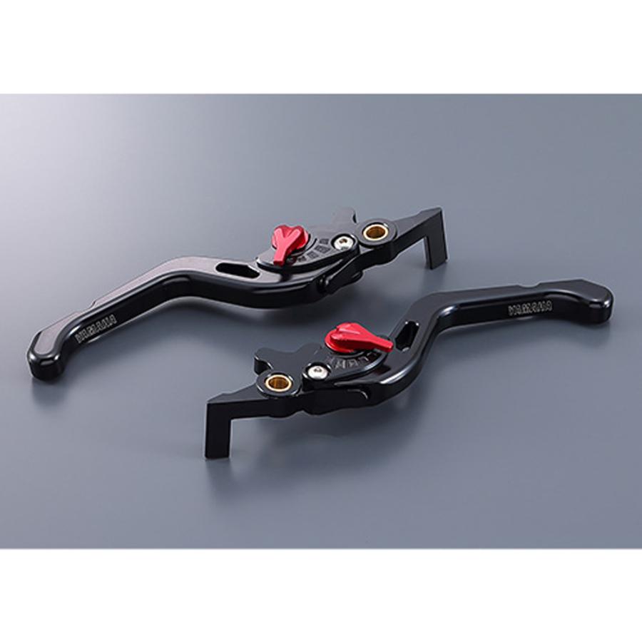 ヤマハ発動機 NMAX125 NMAX155 レバーセット L&R ブラック x レッド