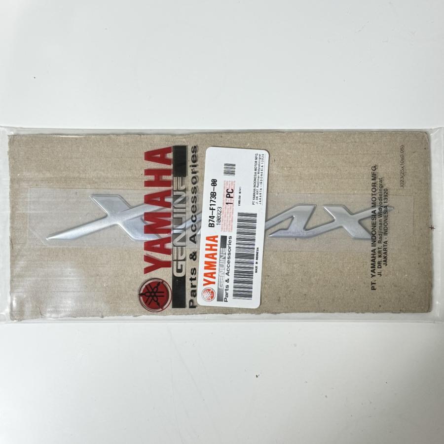 ヤマハ発動機 B74-F173B-00 ヤマハ 純正 XMAX エンブレム 3D ヤマハ発動機 B74-F173B-00 ヤマハ 純正 XMAX エンブレム 3D