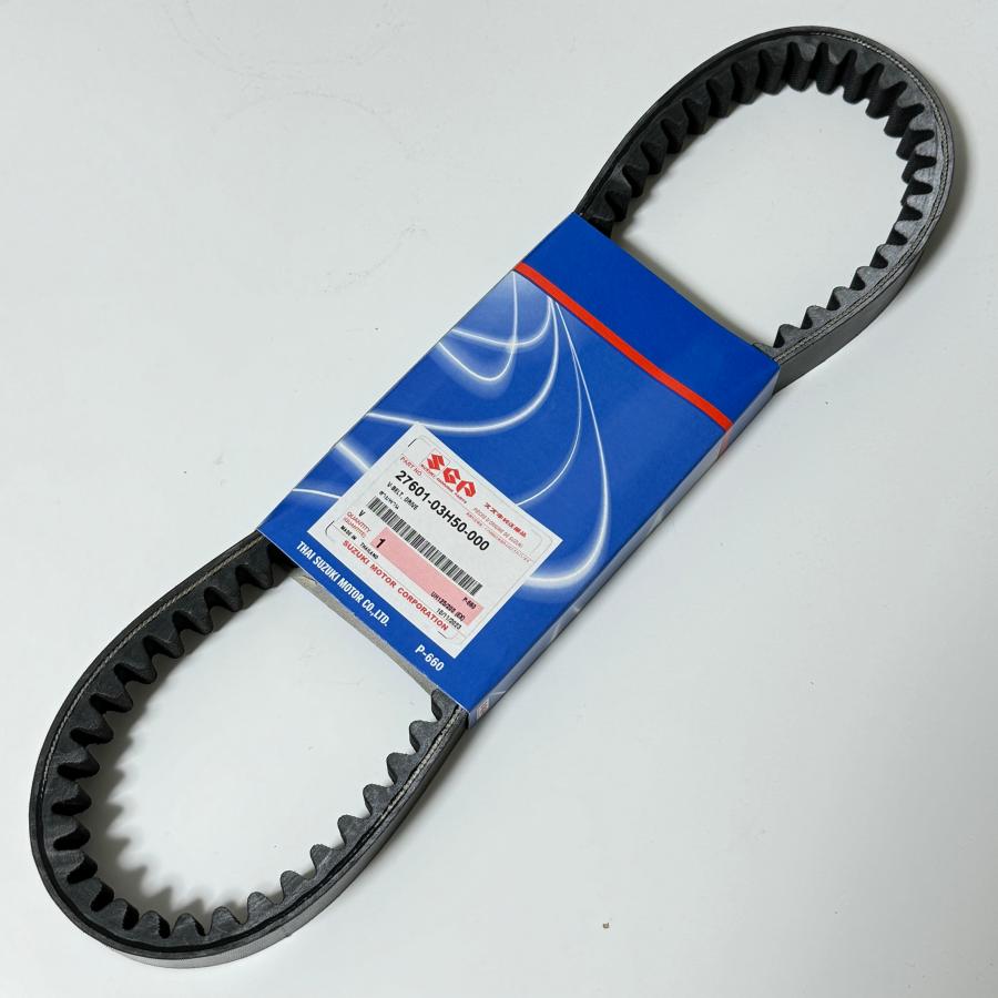 ●バーグマン２００●純正ドライブベルト、ウエイトローラーなど駆動系パーツ● スズキ（SUZUKI） スズキ純正 ドライブベルト 27601-03H50 BURGMAN200