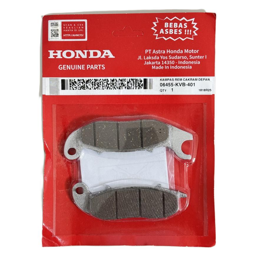 ホンダ（HONDA） 純正 06455-KVB-401 ブレーキパッド HONDA GENUINE
