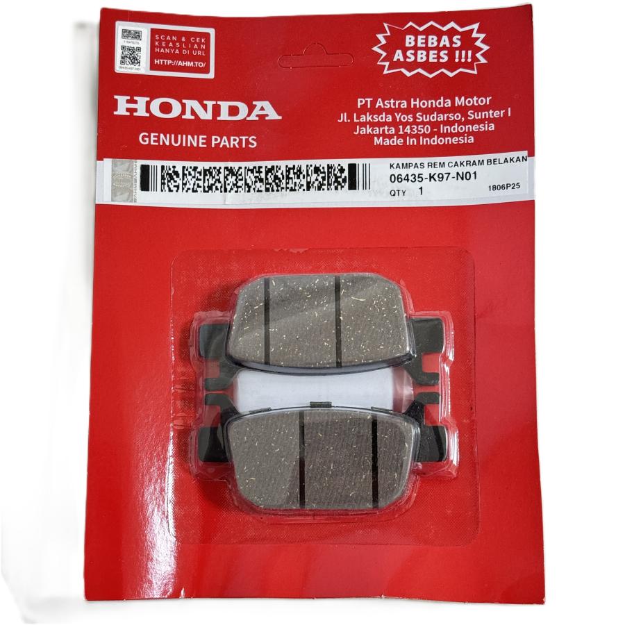 ホンダ（HONDA） ホンダ純正 06435-K97-N01 リヤー ブレーキパッド