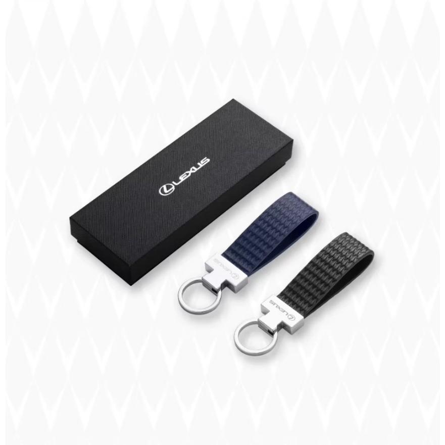 レクサスキーホルダー　タイプカーボン　アメリカ直輸入　レクサス正規ディーラー品 レクサス（LEXUS） 純正 本革 キーホルダー 輸出仕様 LEXUS GENUINE
