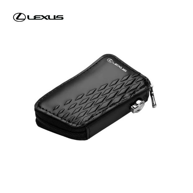 レクサス（LEXUS） 純正 本革 スマートキー ケース ブラック L型キー