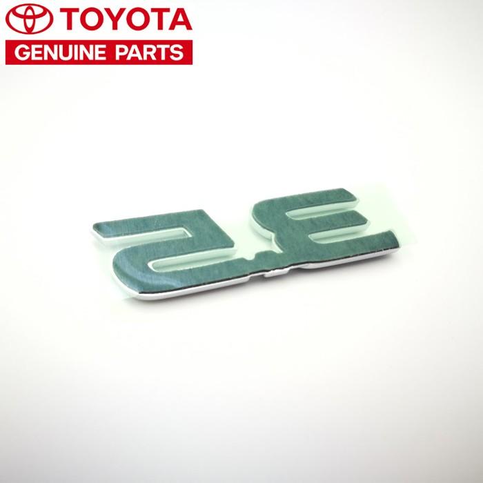 トヨタ（TOYOTA） 3.5 エンブレム トヨタ純正 海外 純正 輸出仕様 縦