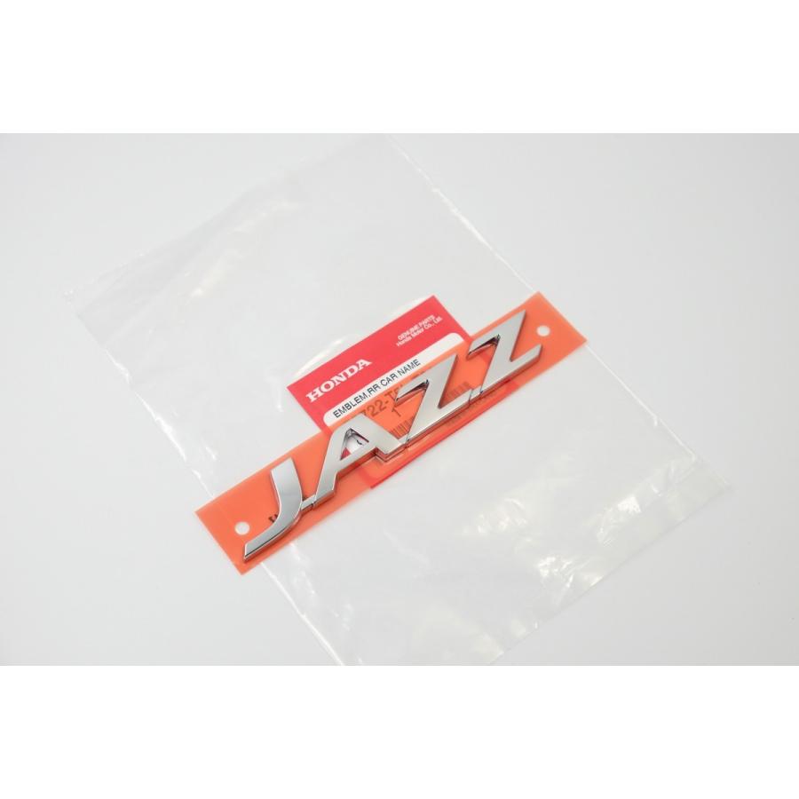 Jazz エンブレム ホンダ 純正 輸出仕様 Honda Fit フィットgk3 Gk4 Gk5 Gk6 Gp5 Gp6 Genuine Parts クリックポスト送付 79 以上節約