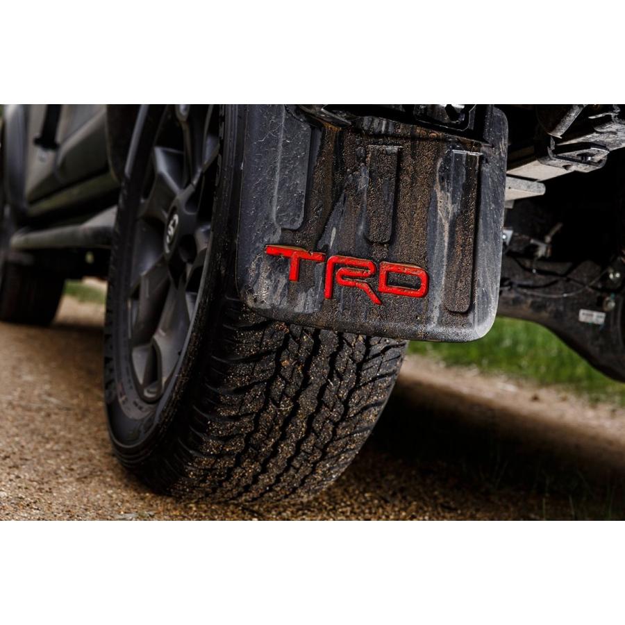 ハイラックス HILUX トヨタ 純正 TRD マッドガード マッドフラップ 泥除け 海外純正 輸出仕様 TOYOTA GENUINE PARTS｜partsdynamics｜05