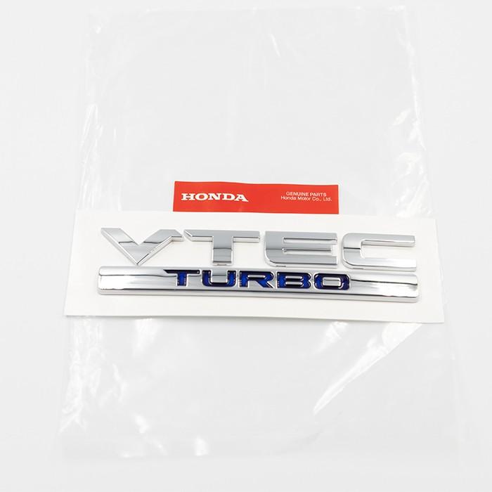 Vtec Turbo エンブレム ホンダ 純正 輸出仕様 Honda ホンダ Honda Genuine Parts クリックポスト送付 Pd パーツダイナミクス 通販 Yahoo ショッピング