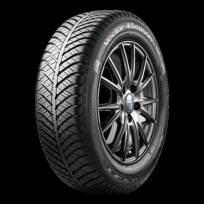 横浜市の当ショップでタイヤ交換大歓迎 グッドイヤーベクター4シーズン  