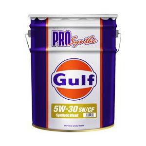 Gulf PRO SYNTHE（ガルフ プロシンセ） 5W-30 / 5W30 20L缶  ペール缶 Gulf ガルフ エンジンオイル｜partskan