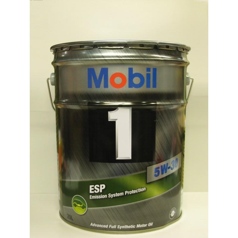 モービル1 Mobil1 エンジンオイル Mobil お得な情報満載 モービル ペール缶 超特価SALE開催 5W30 20L缶 5W-30 ESP