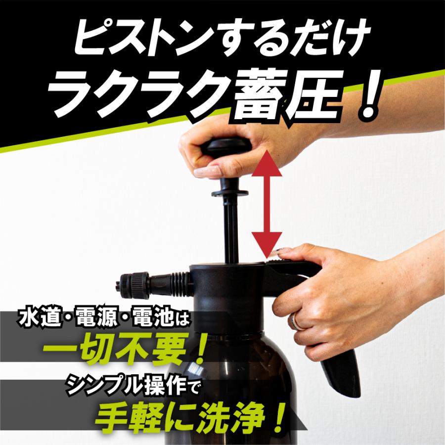 バブルジェット洗車スプレー091438 コジット 2L 蓄圧式 洗車 洗車