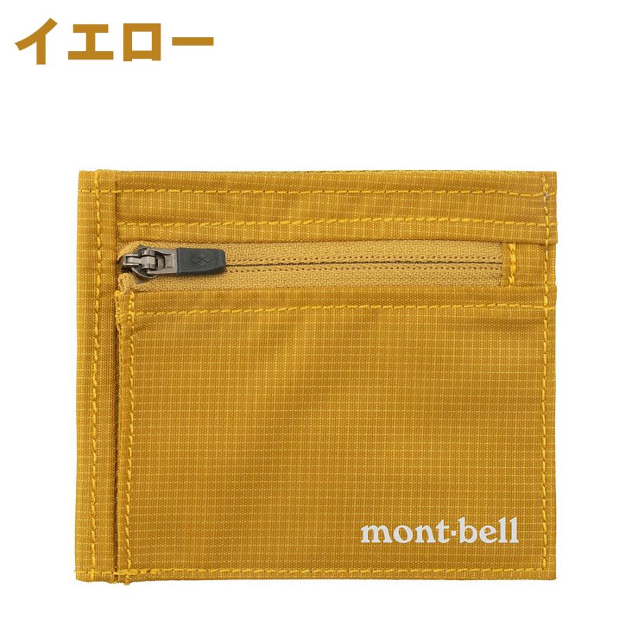 mont-bell フラットワレット 1133371 財布 軽量 コンパクト ブラック