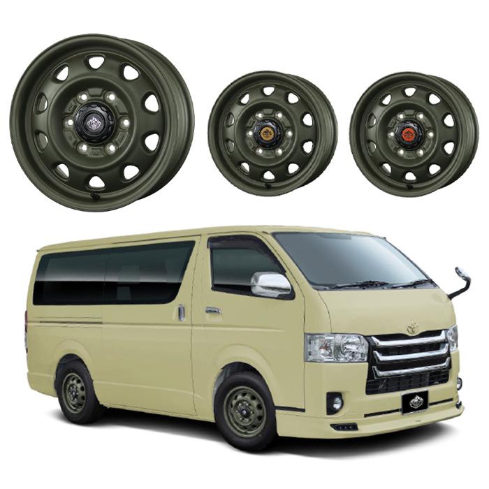 SWZ 15インチ 6ホール 15X6.0J ランドフット ホイール 4本セット 1台分