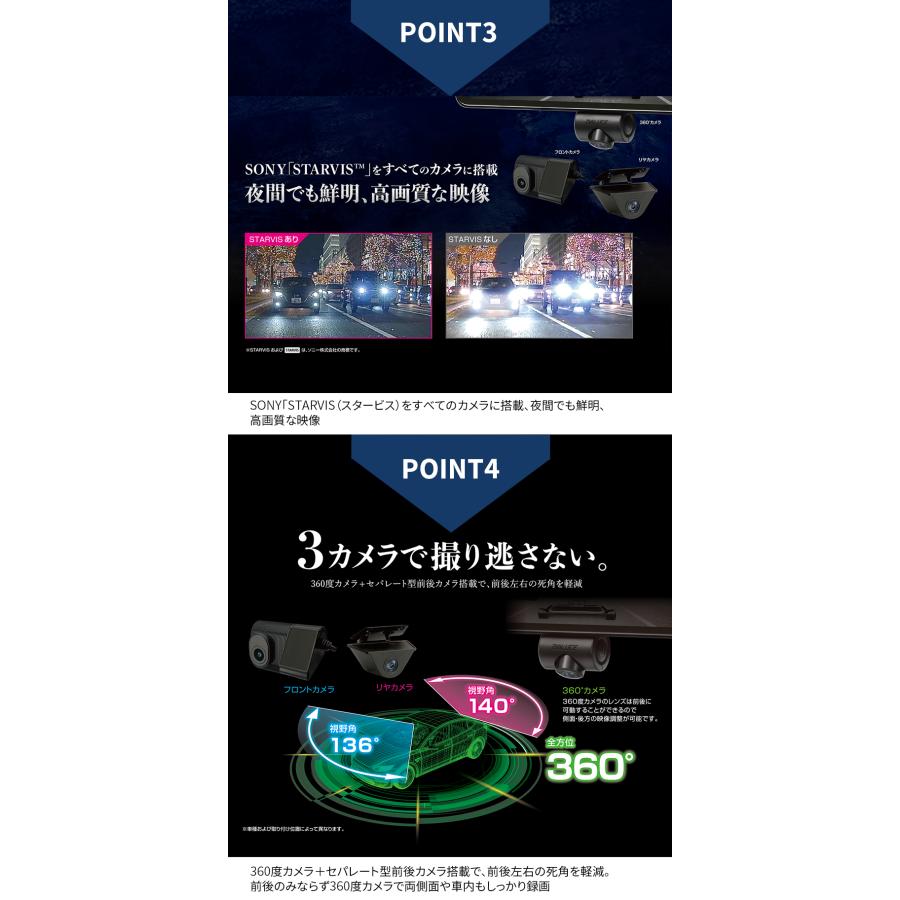 ドライブレコーダー 前後 360度録画 ミラー型 ドラレコデジタル ドライブレコーダー 前後 360度録画 ミラー型 ドラレコデジタル