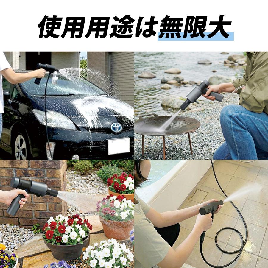 BAL ［ハンディ高圧洗浄機］充電式コンパクトウォッシャーバッテリー