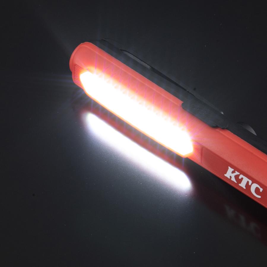 充電式LEDペンライト ヘッドホルダ付き AL820 KTC ペンライト ハンディ