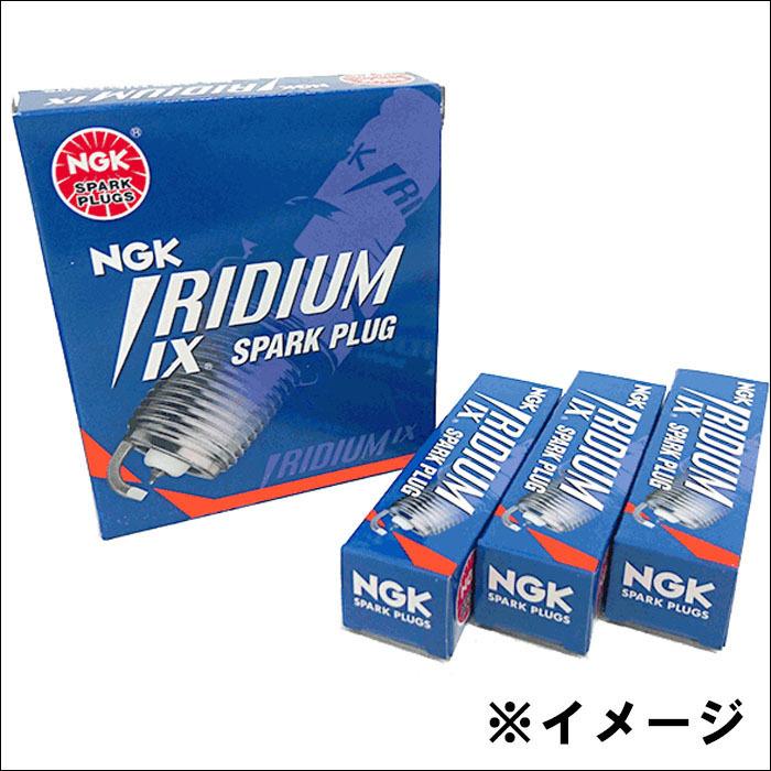 ミラジーノ L700S L710S イリジウム IXプラグ BKR6EIX [2272] 3本 1台分 IRIDIUM IX PLUG NGK製 送料無料｜partsking