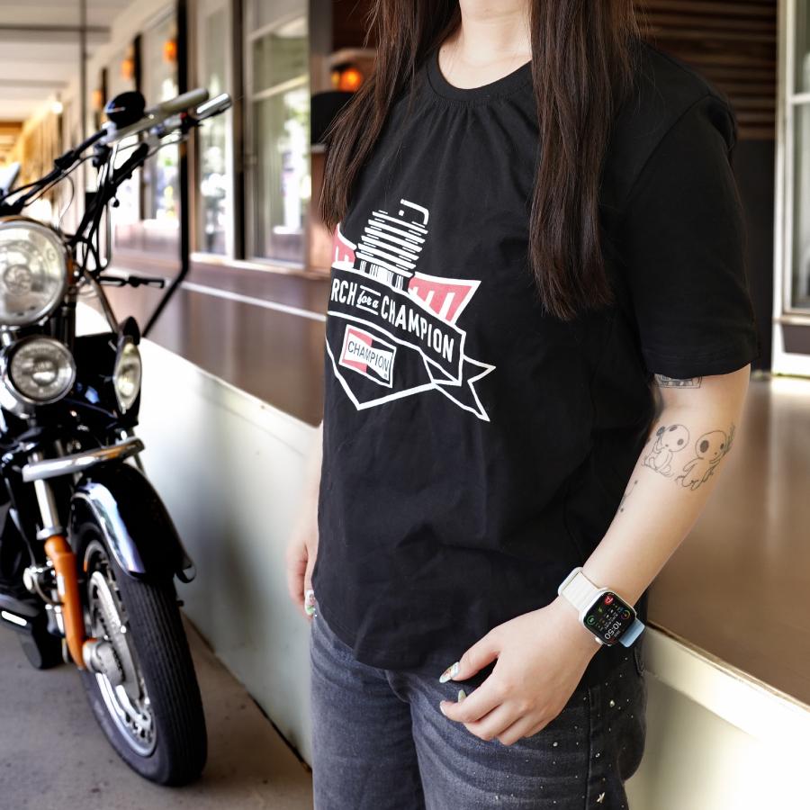 チャンピオンプラグ Tシャツ CHAMPION TSHIRT Tシャツ チャンピオンプラグ チャンピオン 半袖