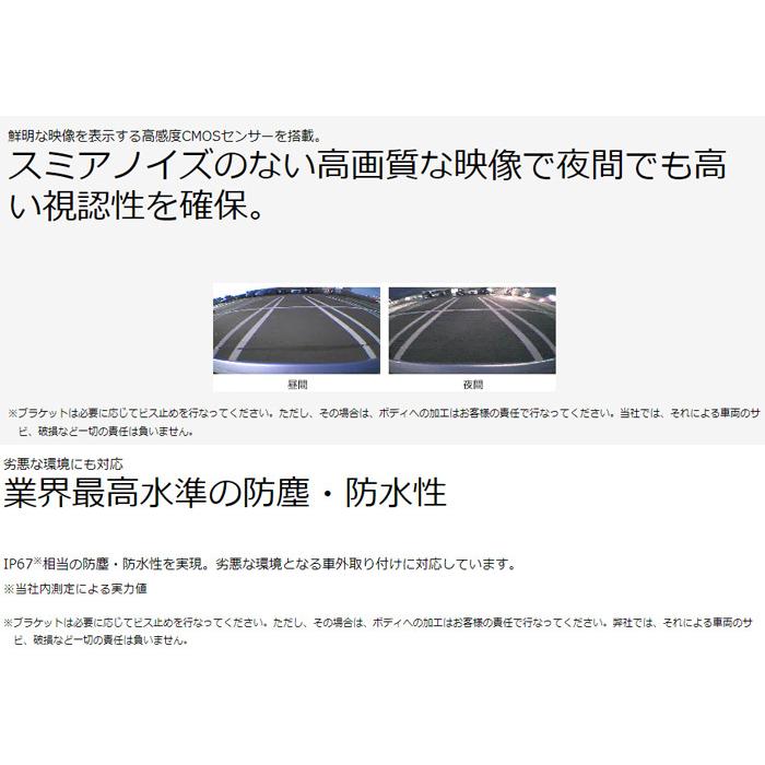 KENWOOD専用 スタンダードリアビューカメラ CMOS-C230 33万画素 1/3.6