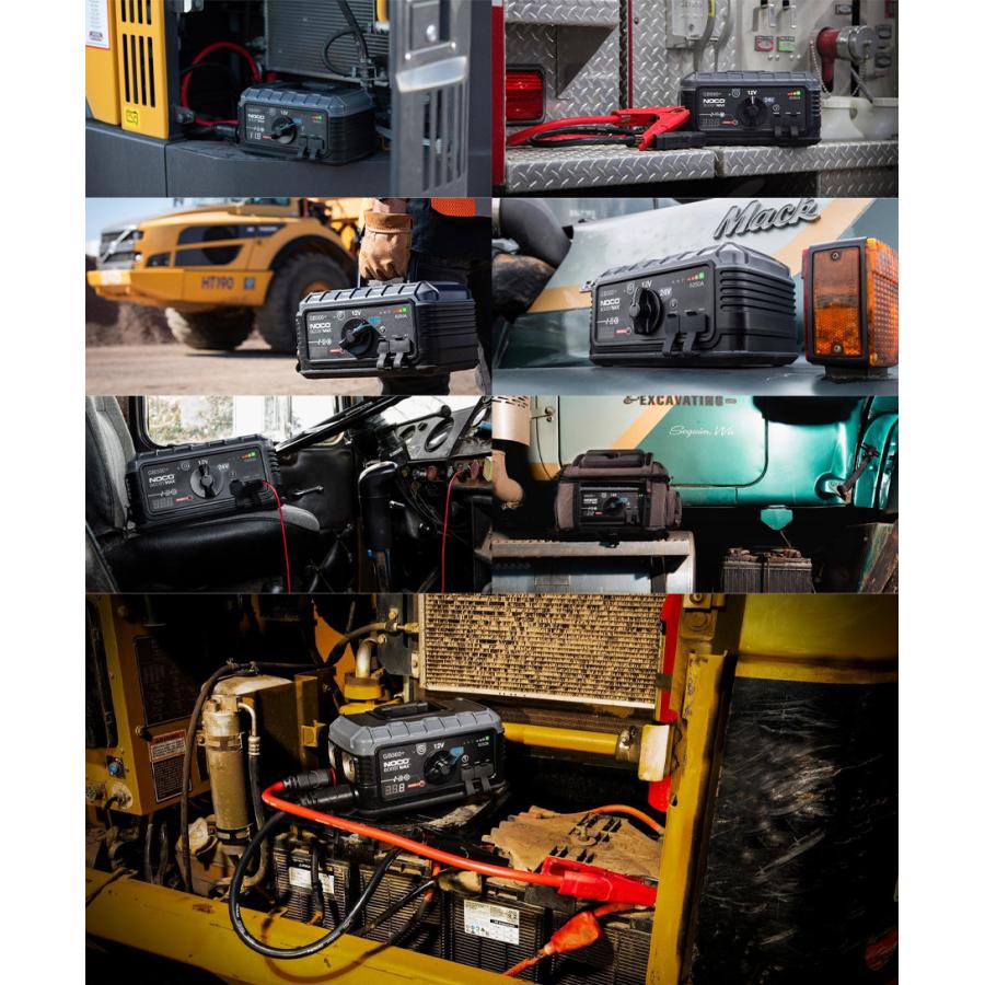 6250A 12V 24V リチウムジャンプスターター リチウムバッテリージャンプスターターGB500+ バッテリー始動 NOCO
