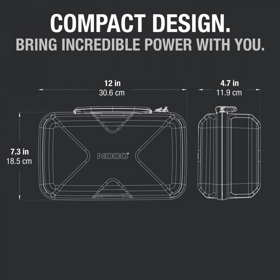 GBX55専用ケース EVA 保護ケース GBC102 UltraSafe リチウム ジャンプ スターター用 Boost X NOCO｜partsking｜07