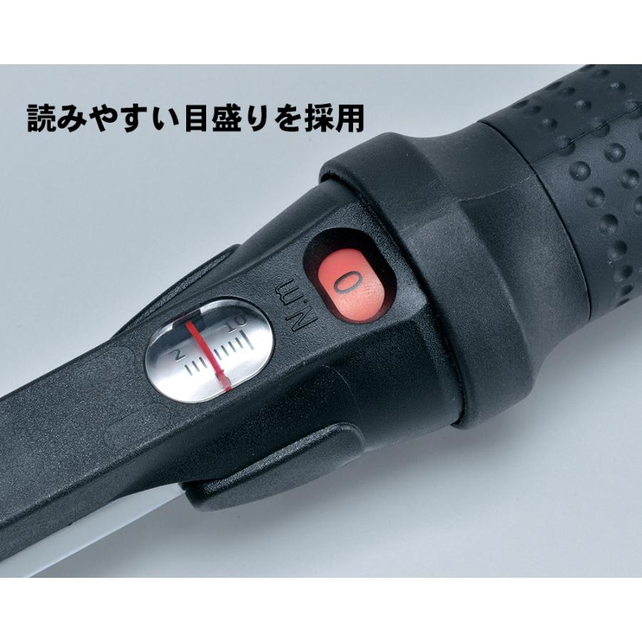 19.0sq.プレセット型トルクレンチ GW800-06 KTC 測定精度±3% 保管に 